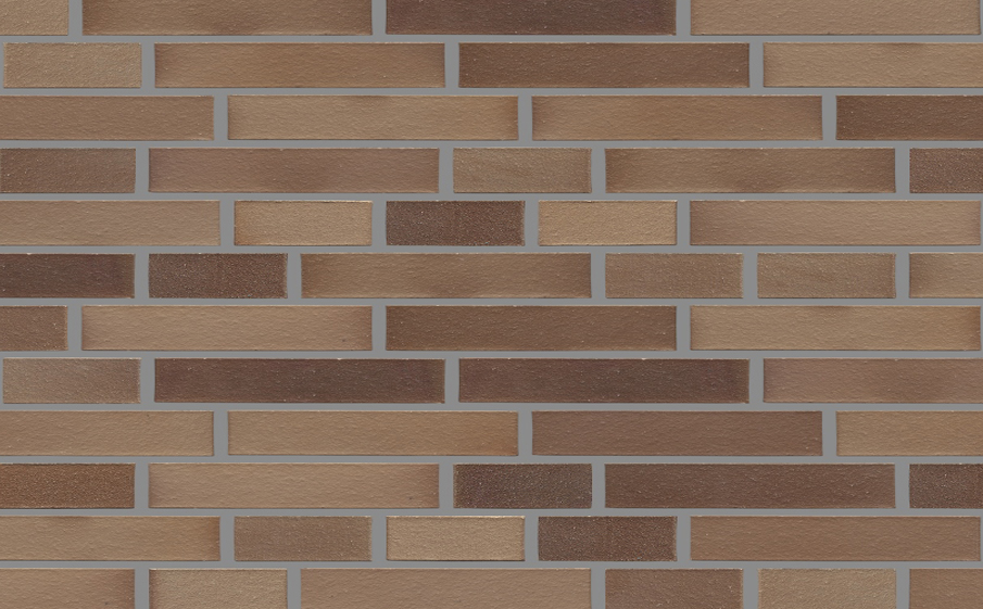 Кирпич клинкерный Westerwaelder Klinker Nr 34EG Grau nuanciert Edelglanz, 290*90*40 мм