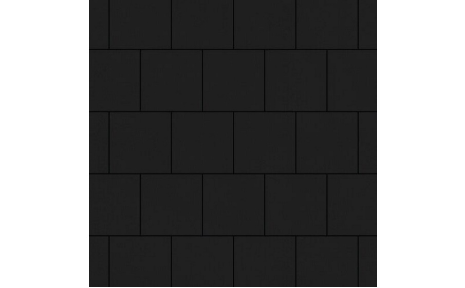 Плитка тротуарная SteinRus Valencia Б.3.К.8 гладкая, черный, 300*300*80 мм