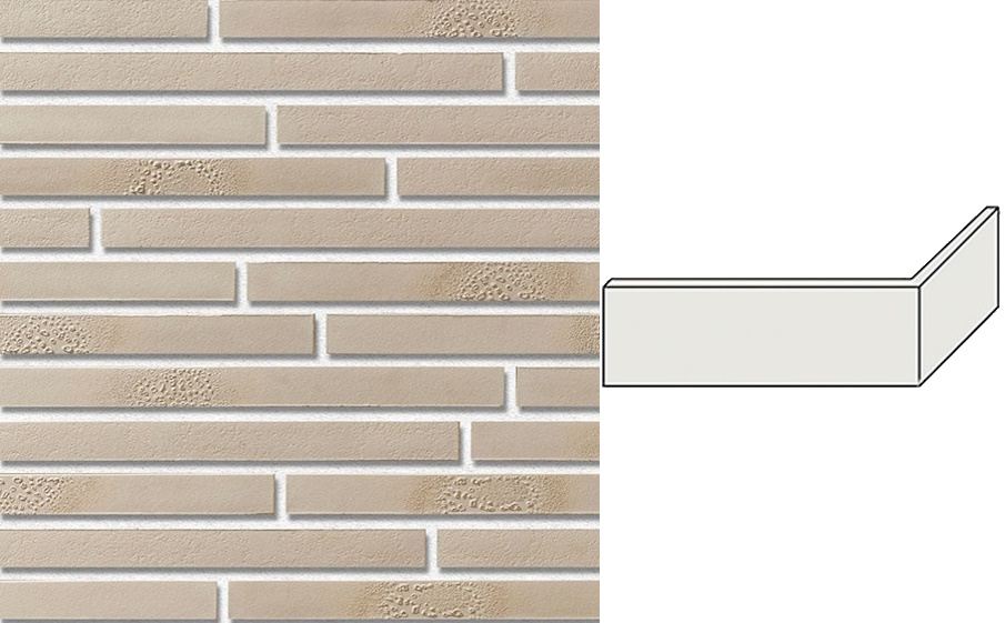 Декоративный кирпич Leonardo Stone угловой элемент Монреаль 300/100*40*15 мм 407