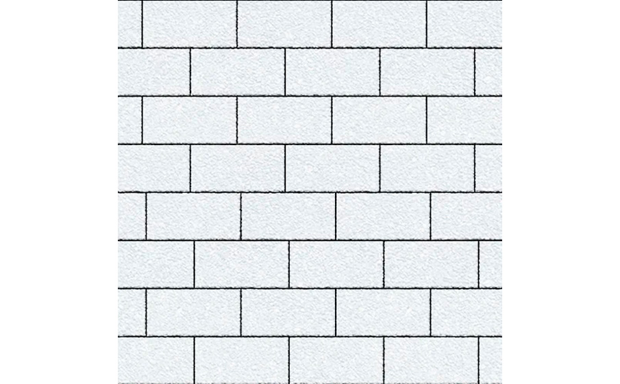 Плитка тротуарная SteinRus Ригель В.4.П.8 Native, белый, 300*100*80 мм