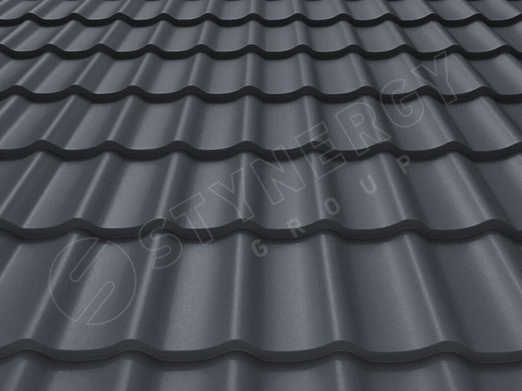 Металлочерепица Stynergy СМ Классик CORUNDUM50® матовый RAL 7024
