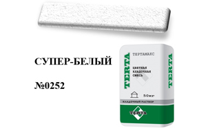 Цветной кладочный раствор TERTA ТЕРТАМАКС XL №0252 супер-белый 50 кг