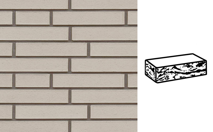 Кирпич клинкерный Muhr 36 Silbergrau nuanciert готик, 290*90*52 мм