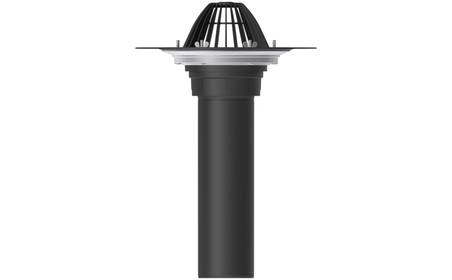 Кровельная воронка Termoclip тип ВФ с обжимным фланцем, 160*450 мм