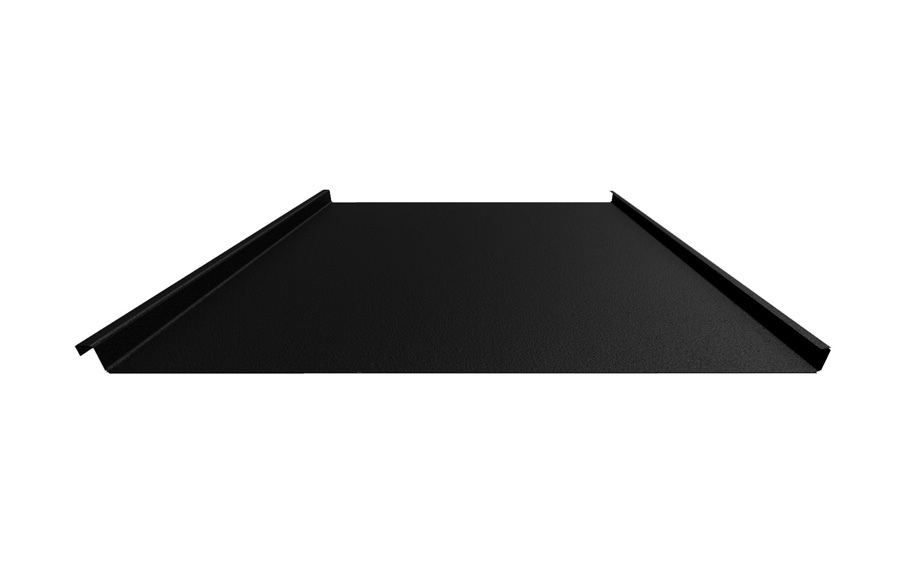 Двойной стоячий фальц ARMO Rooftop Бархат Zn180 RAL 9005
