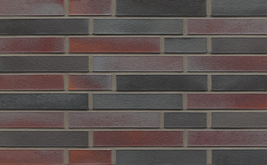 Кирпич клинкерный Westerwaelder Klinker Nr 25 Violettschwarz, 290*90*52 мм