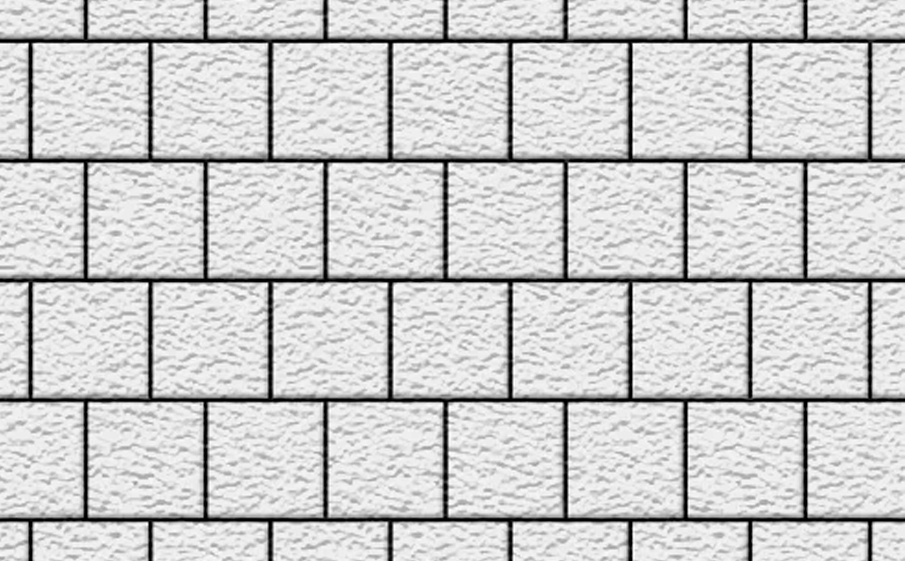 Плитка тротуарная SteinRus Армор В.2.К.8, Old-age, белый, 100*100*100 мм