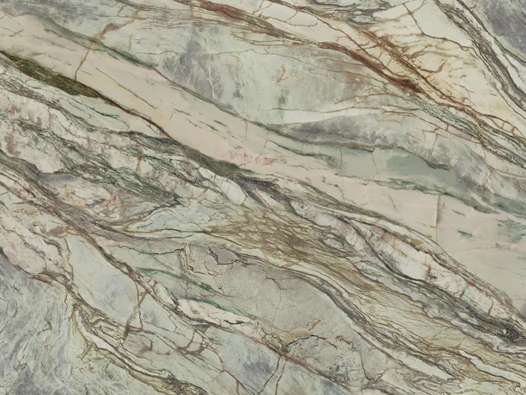 Керамогранит Paradyz Abstract Green, полированный, 2800*1200*6 мм