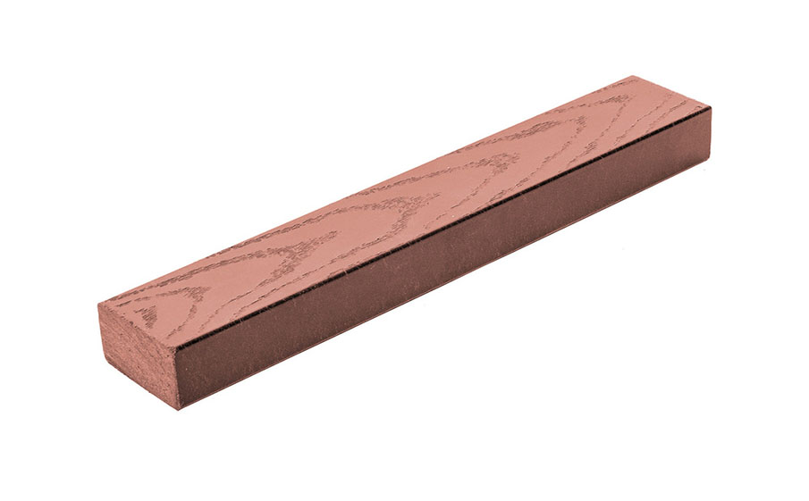 Брус Grand Line массив тиснение 50*30 мм Терракот, 3 м