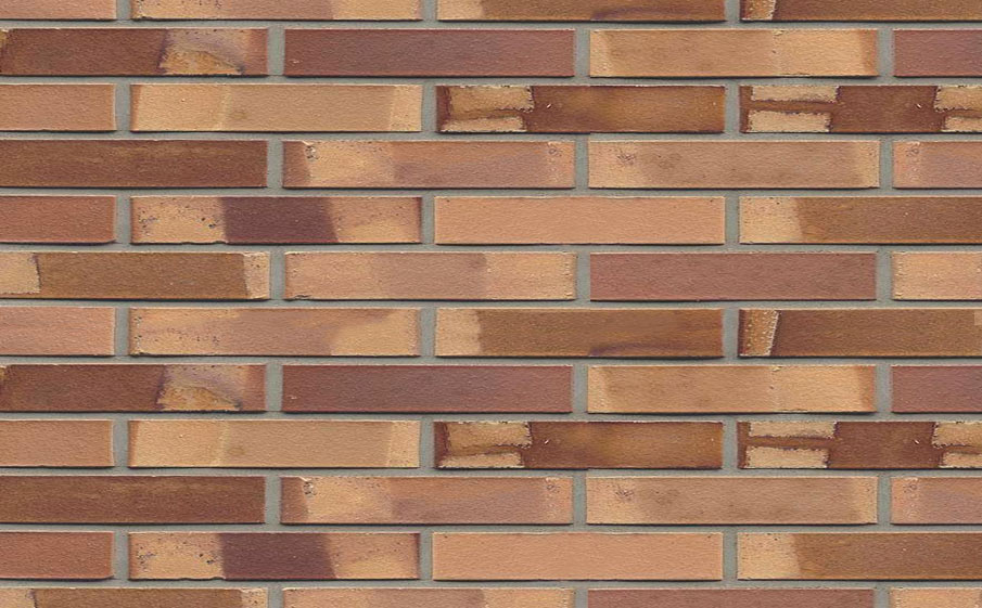 Кирпич клинкерный Westerwaelder Klinker Nr 08S Lachsrot Spezial, 240*90*40 мм
