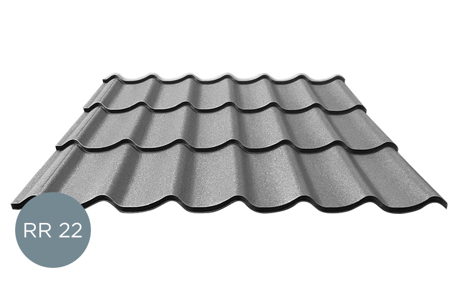 Профиль волновой ARMO, GreenCoat Pural BT, RR 22