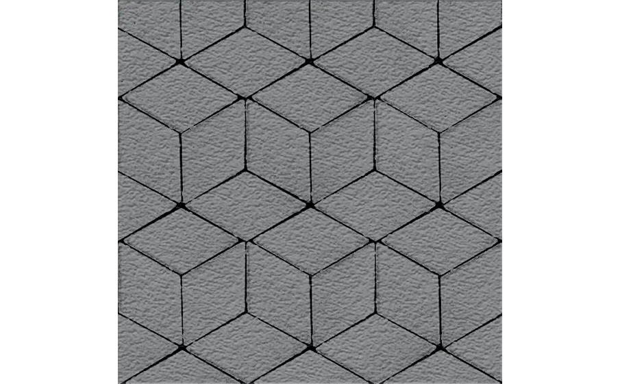 Плитка тротуарная SteinRus Полярная звезда Б.5.Ф.8, Old-age, серый, 250*150*60 мм