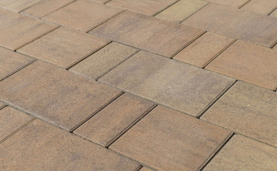 Плитка тротуарная BRAER Старый город Ландхаус Color Mix Прайд, толщина 80 мм