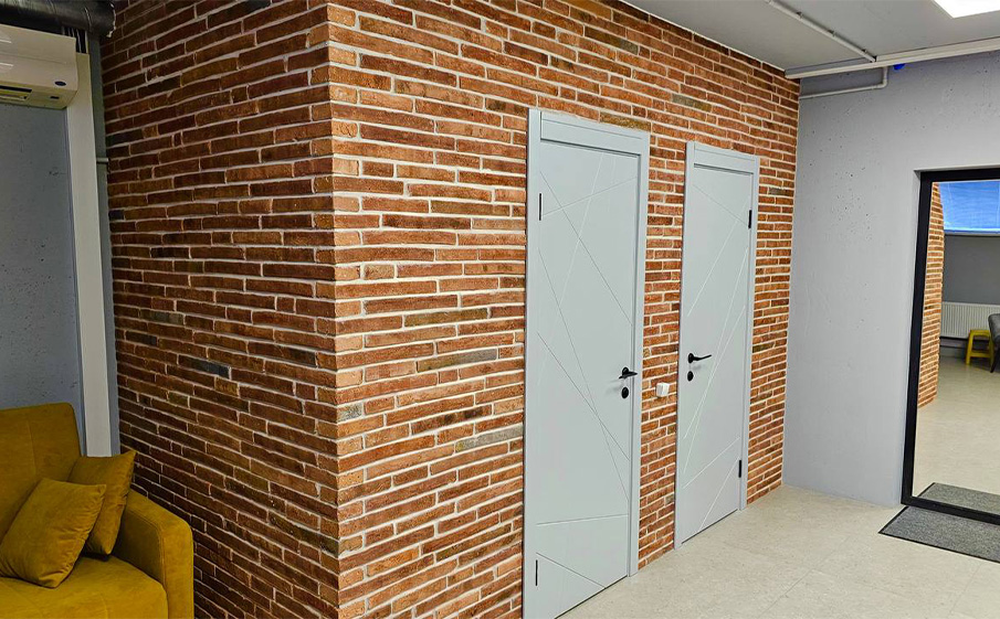 Кирпич ригельный Rightbrick Моне, 400*100*40 мм