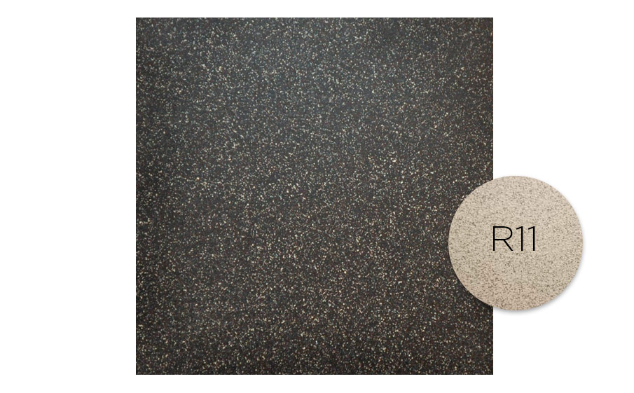 Технический керамогранит Roben VIGRANIT Schwarz-grau Feinkorn R11, 200*200*15 мм