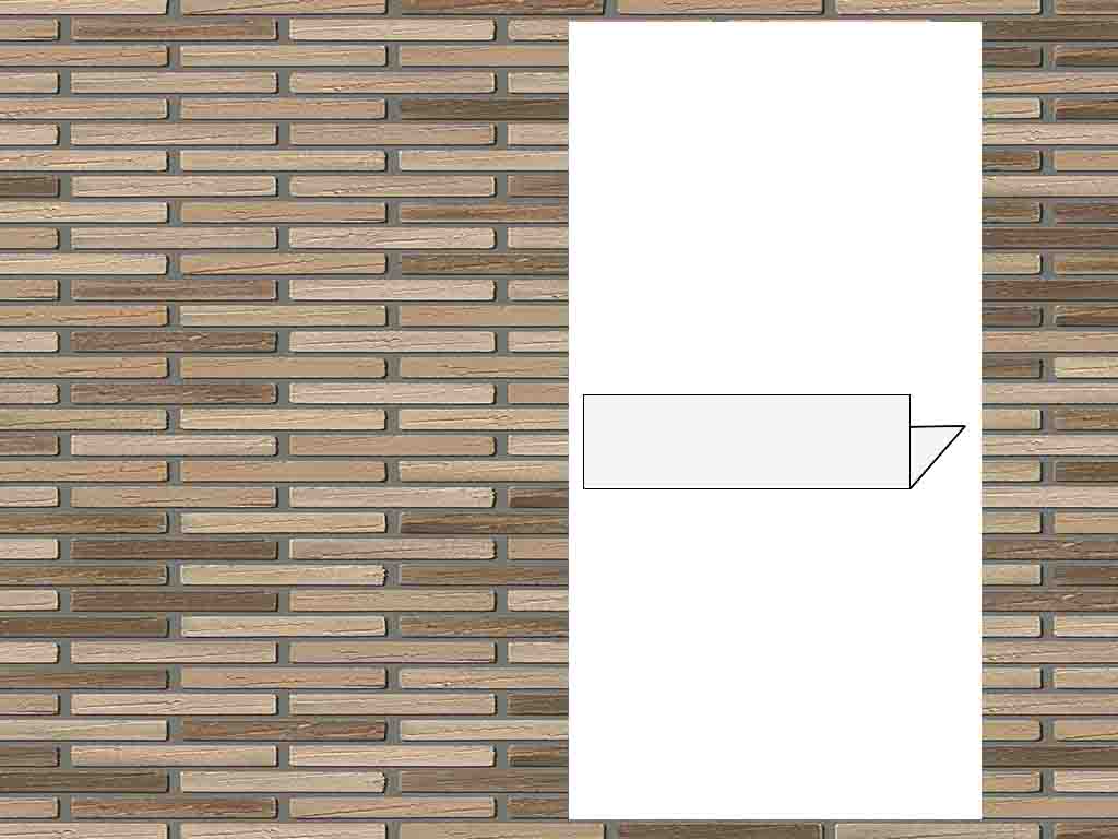 Гибкий кирпич StoCleyer Brick, угловой элемент 4/4 lintel, 71185 коричневый, 400*40/100*4-8 мм