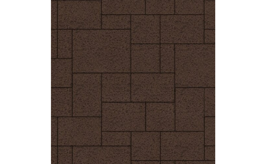 Плитка тротуарная SteinRus Инсбрук Альпен А.7.Псм.4, Native, коричневый, толщина 40 мм