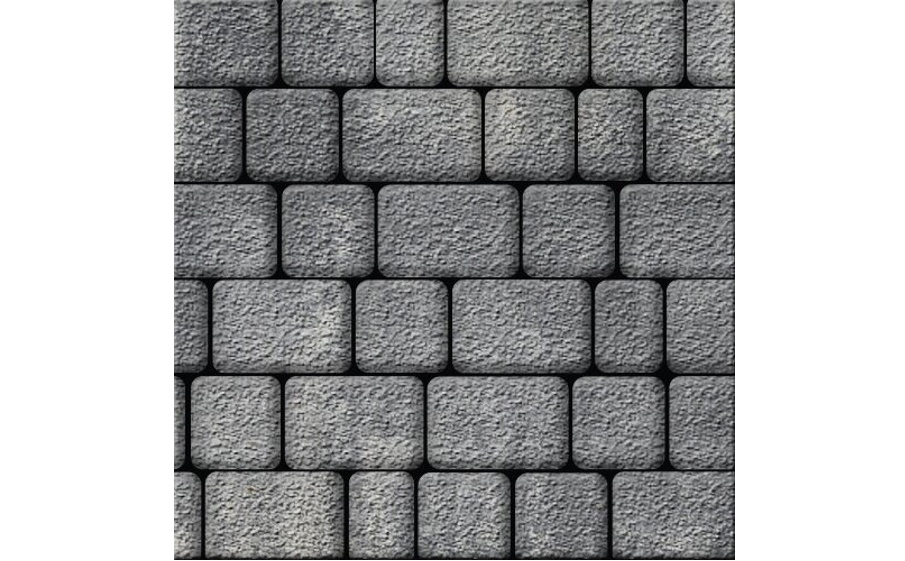 Плитка тротуарная SteinRus Инсбрук Альт Б.1.Фсм.6, Old-age, ColorMix Актау, толщина 60 мм