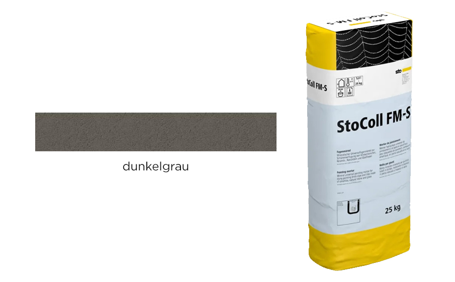Затирка для швов StoColl FM-S, dunkelgrau, 25 кг