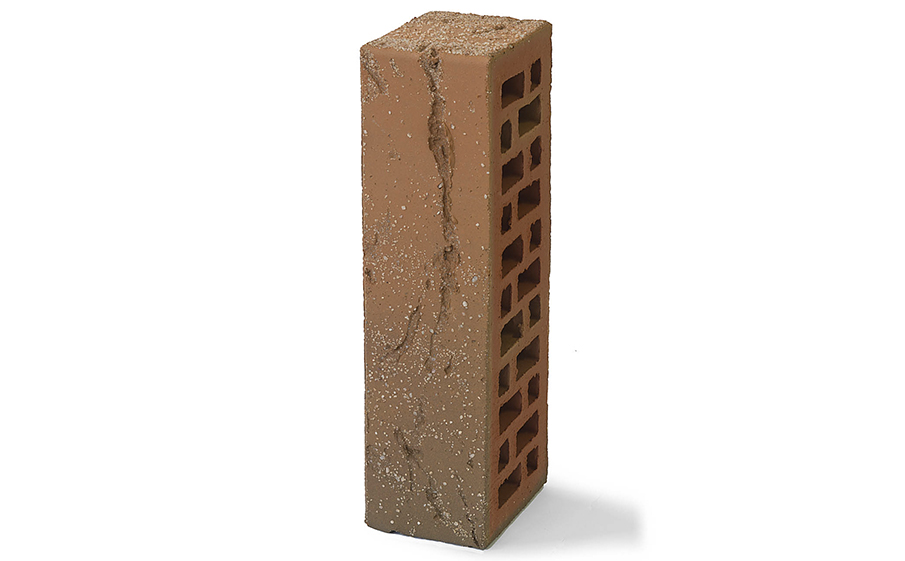 Кирпич BRAER облицовочный БРАЕР кладка кора дуба с песком, М125, 250*85*65 мм