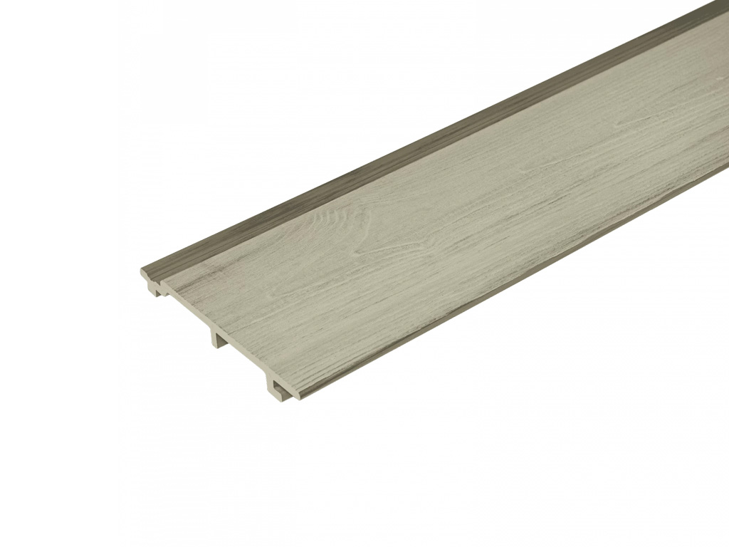 Фасадная панель CM Клэдинг (CM Cladding) Городской (Urban) Дымчато-серый (Smoke Grey), 3000*174*21 мм