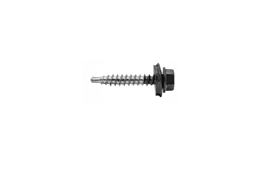 Саморез кровельный Aquasystem RAL 7024 MATT