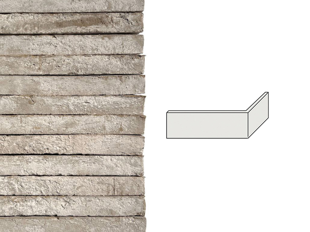 Кирпич угловой ригельный S.Anselmo Corso VTB Selmo, 450/100*50*40 мм