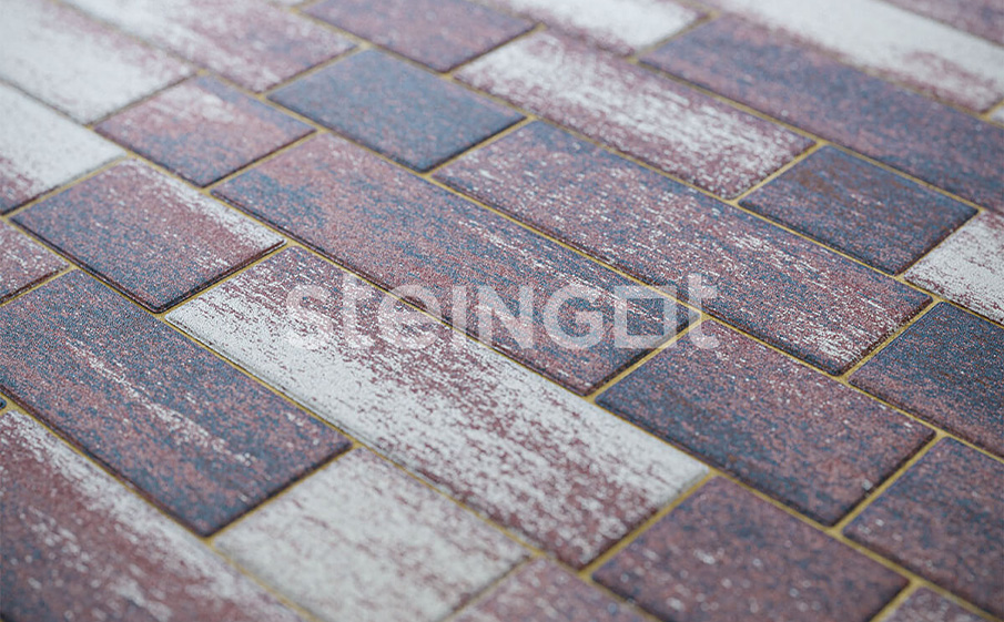 Плитка тротуарная Steingot Колормикс, Маринталь, Аметист (Amethyst), комплект 4 шт, толщина 60 мм