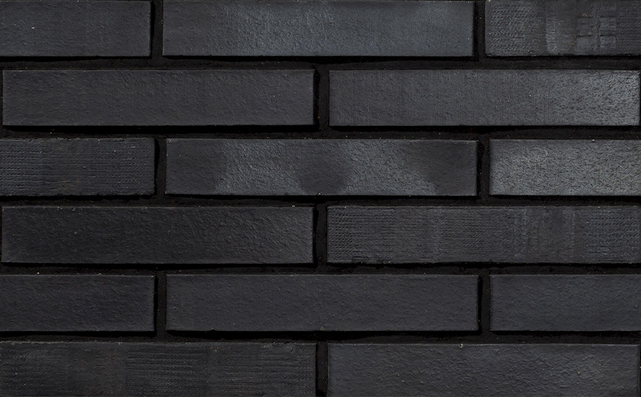 Кирпич клинкерный Westerwaelder Klinker Nr 15 Schwarz-bunt Edelglanz, 290*90*52 мм