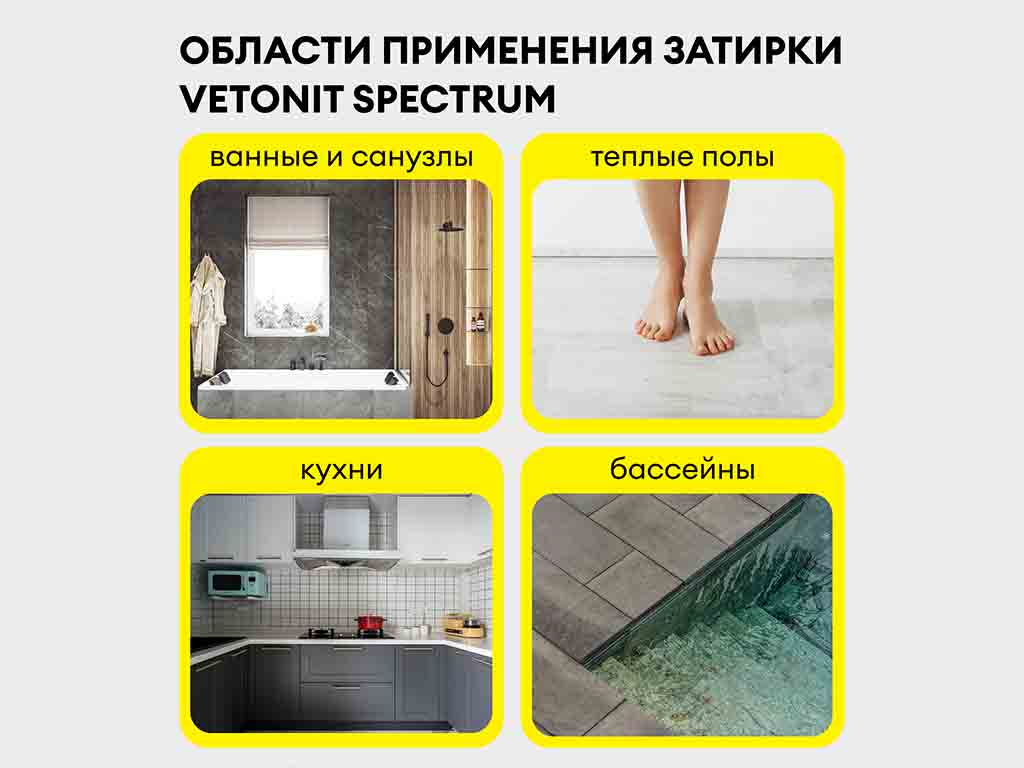 Затирка для швов vetonit спектрум, 21 родонит, 2 кг