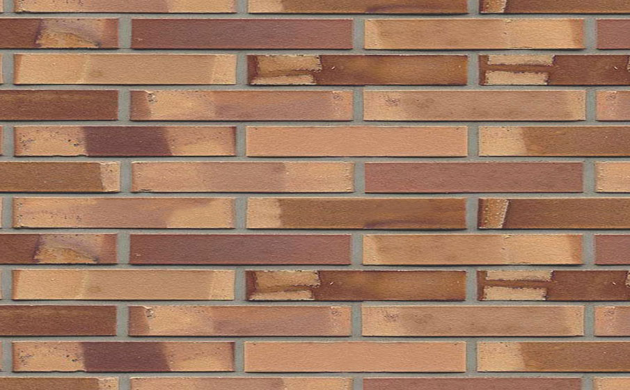 Кирпич клинкерный Muhr 08 S Lachsrot Spezial гладкий, 290*90*40 мм