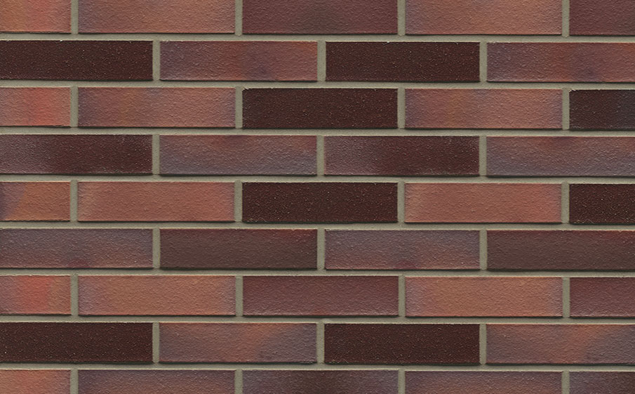 Кирпич клинкерный Westerwaelder Klinker Nr 04EG Rotbraun-bunt Edelglanz, 290*60*71 мм