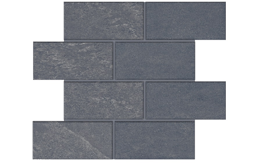 Мозаика Bricks Big Estima Terra LN04/TE04, неполированный 350*286 мм