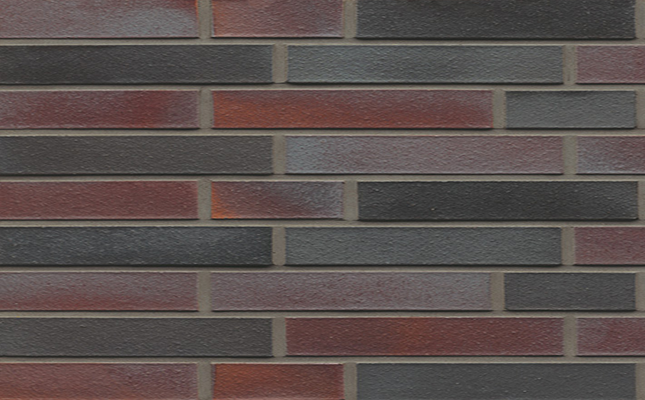 Кирпич клинкерный Westerwaelder Klinker Nr 25 Violettschwarz, 290*90*40 мм