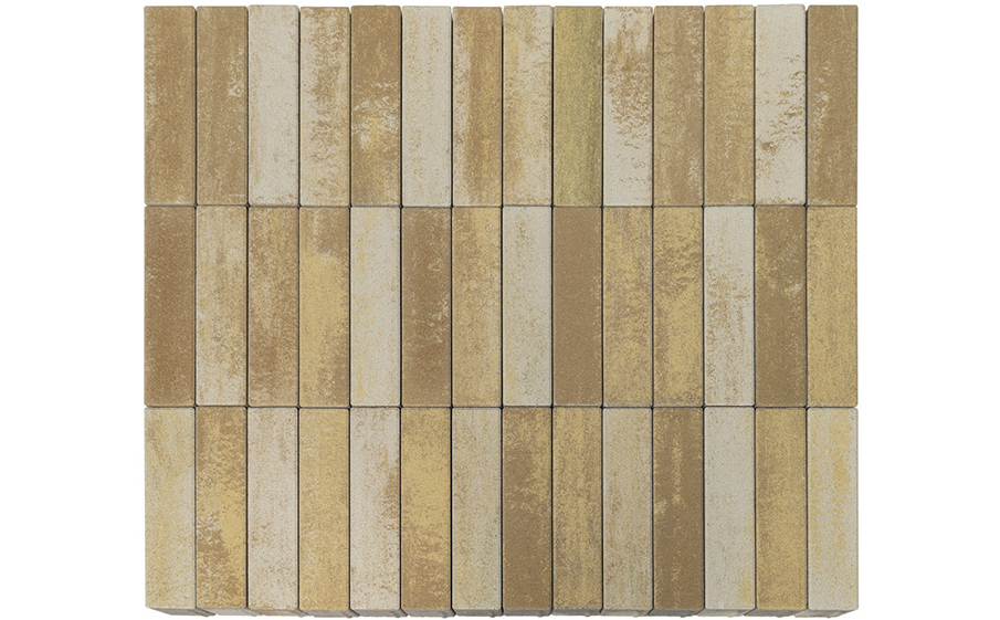 Плитка тротуарная BRAER Ригель 2.0 Color Mix Саванна 320*80*60 мм
