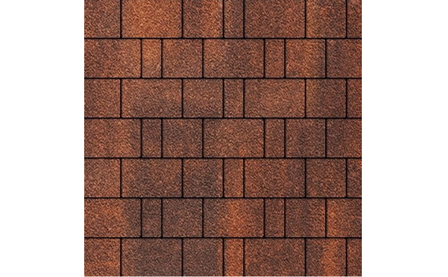 Плитка тротуарная SteinRus, Бельпассо Б.23(М).Псм.6, Native, ColorMix Брук, толщина 60 мм