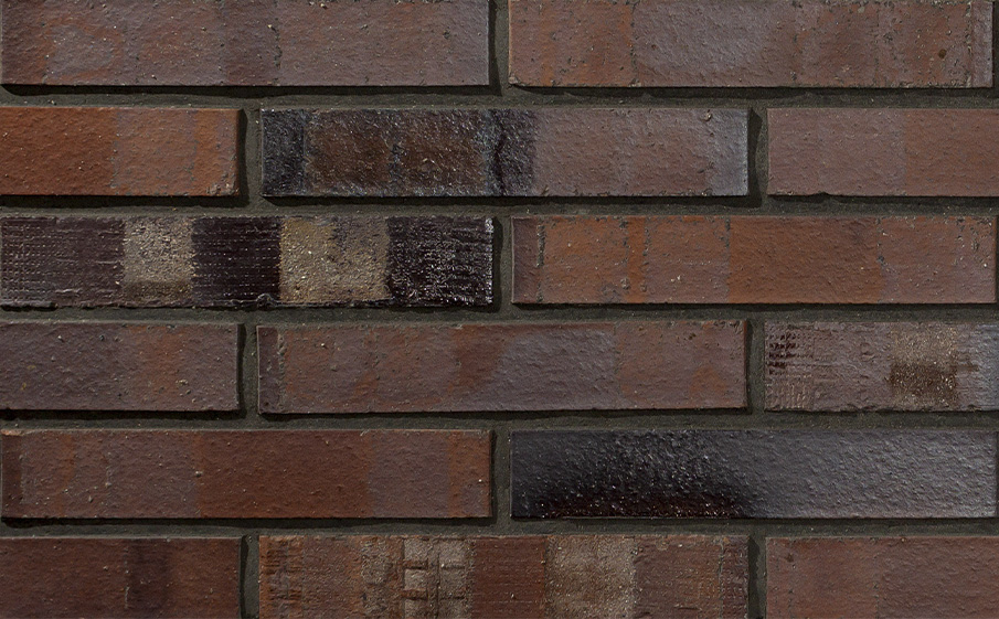 Кирпич клинкерный Westerwaelder Klinker Nr 04S Rotbraun-bunt Spezial, 290*60*40 мм