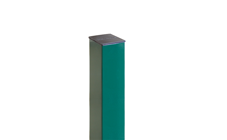 Столб Grand Line RAL 6005, 62*55*1500 мм с монтажными отверстиями