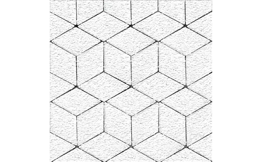 Плитка тротуарная SteinRus Полярная звезда Б.5.Ф.8, Old-age, белый, 250*150*60 мм