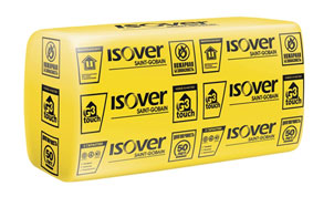 Утеплитель Isover Каркас-П34-100/Е/К, 610х1170х100 мм