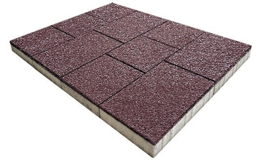 Плитка тротуарная SteinRus Инсбрук Ланс Б.5.Псм.6, Nature Stone, Леганта, толщина 60 мм