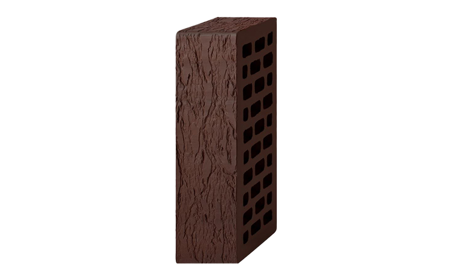 Кирпич облицовочный Вышневолоцкая керамика Графит лава, 250*120*65 мм