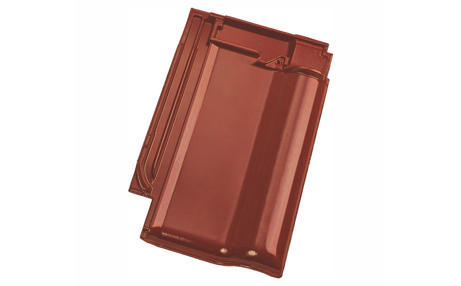 Керамическая черепица рядовая Koramic Alegra 10 Chestnut Noble Engobe