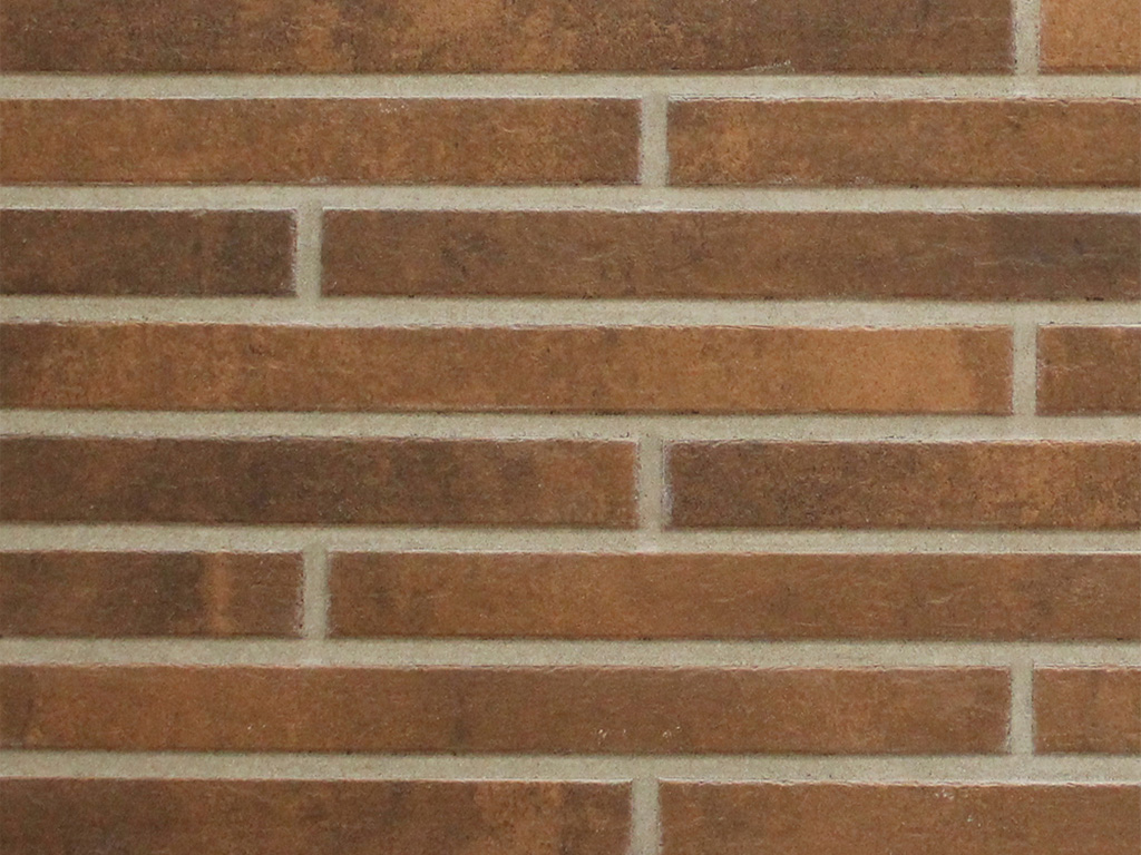 Клинкерная плитка под кирпич KERASTEP Long Brick 138 Amber, 500*40*11 мм