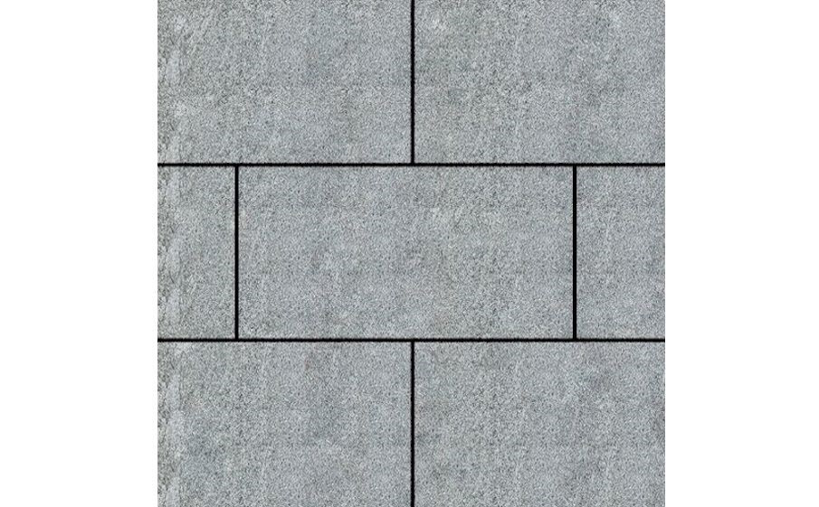Плитка тротуарная SteinRus Парк Плейс Б.3.П.8 Backwash, Гранит, 600*300*60 мм