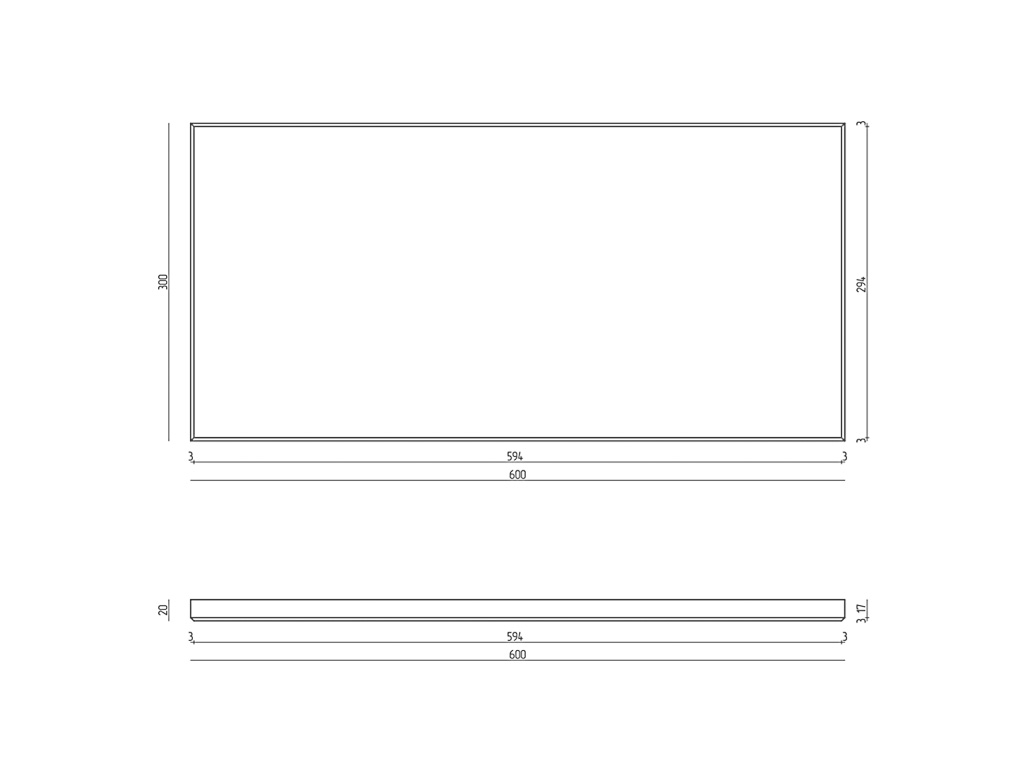 Фасадная панель LTS FLAT max (ФЛЭТ макс) Кузбасс, 600*300*20 мм