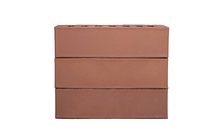 Кирпич клинкерный ТМ Kerma Premium Klinker красный гладкий 250*85*65 мм
