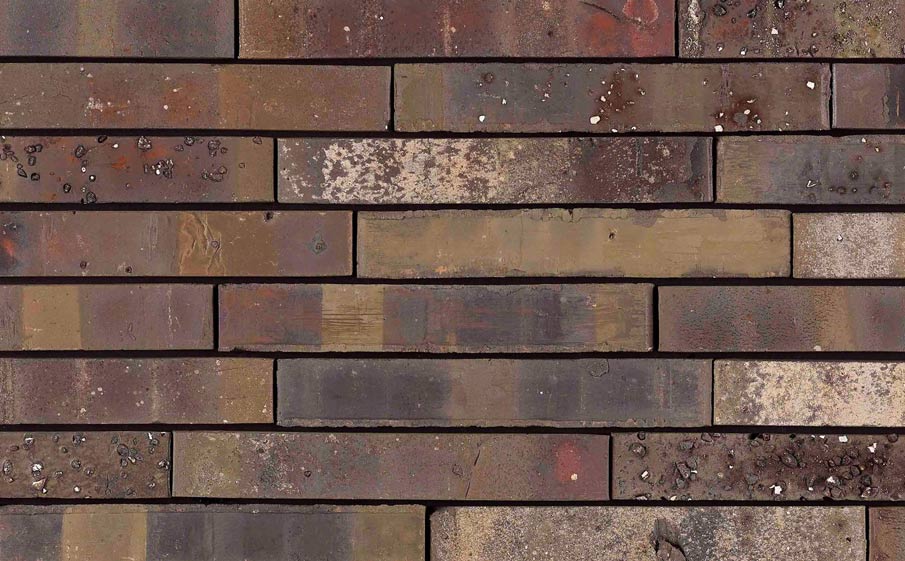Кирпич облицовочный Terca Archipolis Onyx Zwart, 240*65*40 мм
