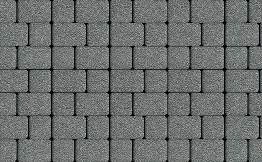Плитка тротуарная SteinRus, Инсбрук Альт Дуо А.3(С).Фсм.4, Native, серый, толщина 40 мм