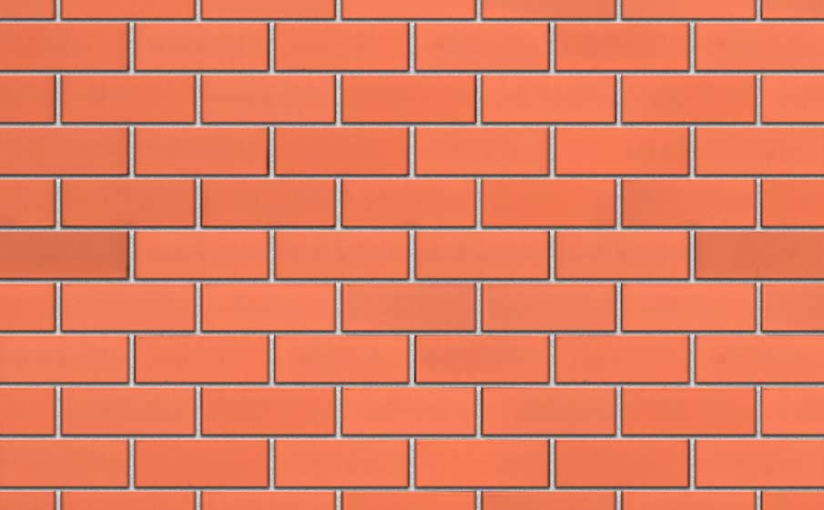 Кирпич облицовочный BRAER М150, 0,9НФ, гладкий, красный, 250*85*88 мм